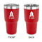 Space Explorer 30 oz Stainless Steel Ringneck Tumblers - Red - Double Sided - APPROVAL