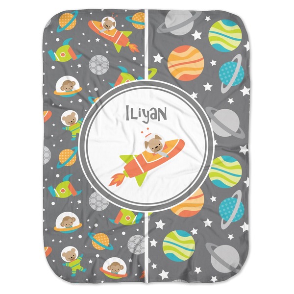 Custom Space Explorer Baby Swaddling Blanket (Personalized)