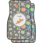 Space Explorer Car Floor Mats (Front Seat) (Personalized)