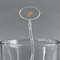 Space Explorer Clear Plastic 7" Stir Stick - Oval - Main