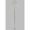 Space Explorer Clear Plastic 7" Stir Stick - Round - Single Stick