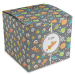 Space Explorer Cube Favor Gift Boxes (Personalized)