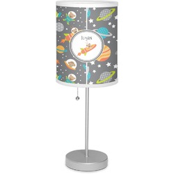 Space Explorer 7" Drum Lamp with Shade Linen (Personalized)