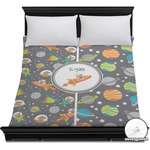 Space Explorer Duvet Cover - Full / Queen (Personalized)