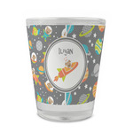 Space Explorer Glass Shot Glass - 1.5 oz - Single (Personalized)