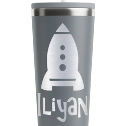 Space Explorer RTIC Everyday Tumbler with Straw - 28oz - Grey - Double-Sided (Personalized)