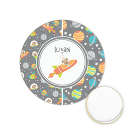 Space Explorer Printed Cookie Topper - 1.25" (Personalized)