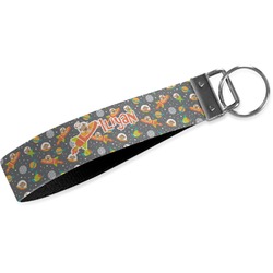 Space Explorer Webbing Keychain Fob - Small (Personalized)