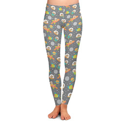 Space Explorer Ladies Leggings - Small