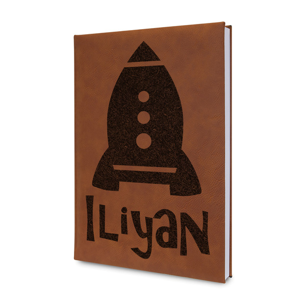 Custom Space Explorer Leather Sketchbook - Small - Double Sided (Personalized)