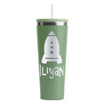 Space Explorer RTIC Everyday Tumbler with Straw - 28oz - Light Green - Single-Sided (Personalized)