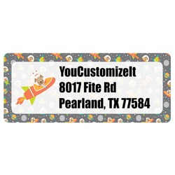 Space Explorer Return Address Labels (Personalized)