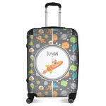 Space Explorer Suitcase - 24" Medium - Checked (Personalized)