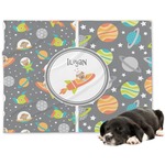 Space Explorer Dog Blanket - Large (Personalized)