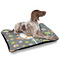 Space Explorer Outdoor Dog Beds - Large - IN CONTEXT