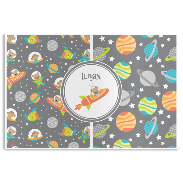 Custom Space Explorer Disposable Paper Placemats (Personalized)