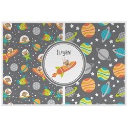 Space Explorer Laminated Placemat w/ Name or Text