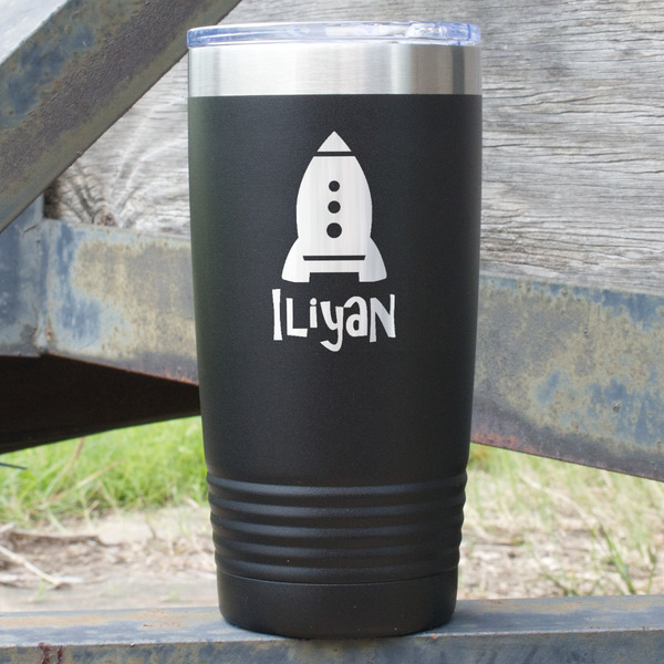 Custom Space Explorer 20 oz Stainless Steel Tumbler (Personalized)