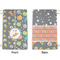 Space Explorer Small Laundry Bag - Front & Back View