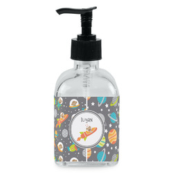 Space Explorer Glass Soap & Lotion Bottle - Single Bottle (Personalized)