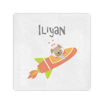 Space Explorer Standard Cocktail Napkins (Personalized)