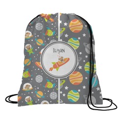 Space Explorer Drawstring Backpack - Medium (Personalized)