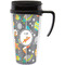 Space Explorer Travel Mug with Black Handle - Front