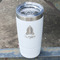 Space Explorer White Polar Camel Tumbler - 20oz - Angled