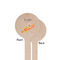 Space Explorer Wooden 7.5" Stir Stick - Round - Single Sided - Front & Back