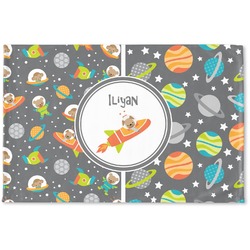 Space Explorer Woven Mat (Personalized)