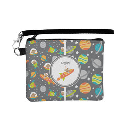 Space Explorer Wristlet ID Case w/ Name or Text