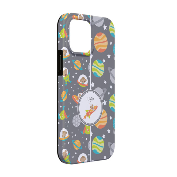 Custom Space Explorer iPhone Case - Rubber Lined - iPhone 13 Pro (Personalized)