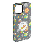 Space Explorer iPhone Case - Rubber Lined - iPhone 15 Plus (Personalized)