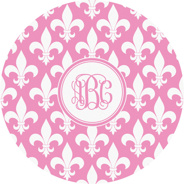 Custom Fleur De Lis Multipurpose Round Labels - 2" (Personalized)