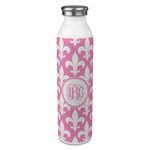 Fleur De Lis 20oz Stainless Steel Water Bottle - Full Print (Personalized)