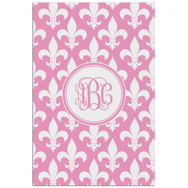 Custom Fleur De Lis Poster - Matte - 24x36 (Personalized)