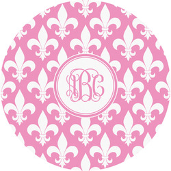 Fleur De Lis Multipurpose Round Labels - Custom Sized (Personalized)