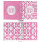 Fleur De Lis 3 Ring Binders - Full Wrap - 1" - APPROVAL