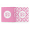 Fleur De Lis 3 Ring Binders - Full Wrap - 1" - OPEN OUTSIDE