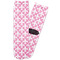 Fleur De Lis Adult Crew Socks - Single Pair - Front and Back