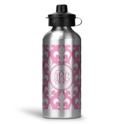 Fleur De Lis Water Bottle - Aluminum - 20 oz (Personalized)