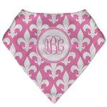 Fleur De Lis Bandana Bib (Personalized)