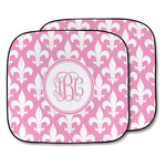 Fleur De Lis Car Sun Shade - Two Piece (Personalized)