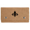 Fleur De Lis Cards & Dice Set - Light Brown - Front