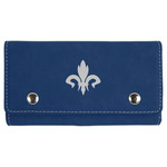 Fleur De Lis Cards & Dice Set - Navy Blue