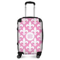Fleur De Lis Suitcase - 20" Carry On (Personalized)