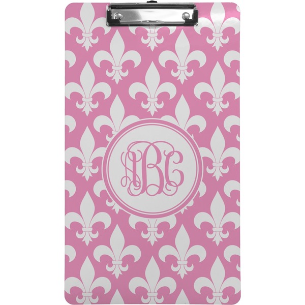 Custom Fleur De Lis Clipboard (Legal Size) (Personalized)