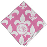 Fleur De Lis Cloth Dinner Napkin - Single w/ Monogram