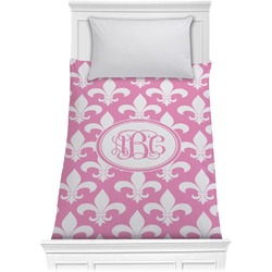 Fleur De Lis Comforter - Twin XL (Personalized)
