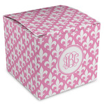 Fleur De Lis Cube Favor Gift Boxes (Personalized)